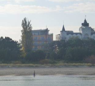 Blick von der Brücke Trassenheide