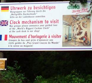 Weltgrößte Kuckucksuhr