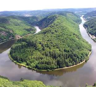 Aussichtspunkt Cloef (Blick zur Saarschleife)
