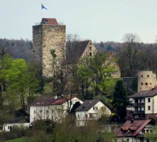 Die Burg aus der Ferne
