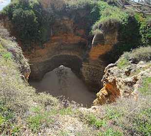 Umschlossene kl. Bucht