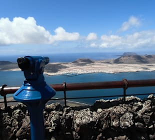 Blick auf La Graciosa