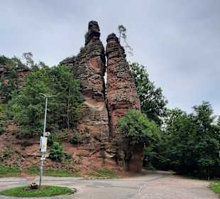 Felsen Braut und Bräutigam