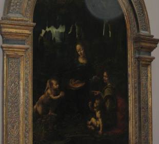 Bild von Leonardo da Vinci im Louvre