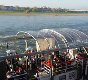 Die MS.Allegria der schwimmende Biergarten