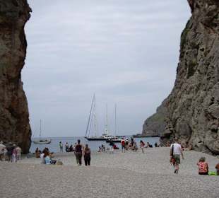 Torrente de Pareis,  Blick Richtung Meer