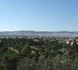 Vista dall'acropoli