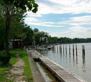 Am Ende von Bibione Yachthafengebiet
