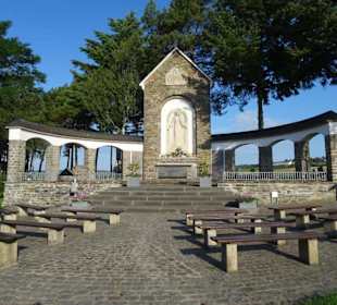Das Denkmal Notre-Dame de Fátima