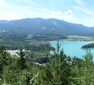 Faaker See von der Taborhöhe aus