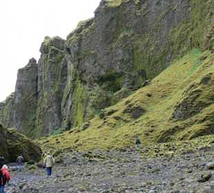In der Pörsmörk Schlucht