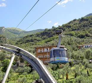 Seilbahn auf den Monte Baldo