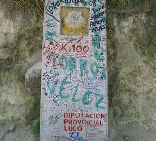 Kilometerstein 100 km