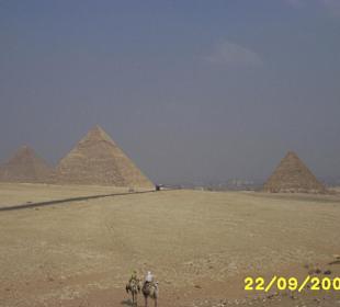 Die Pyramiden von Gizeh