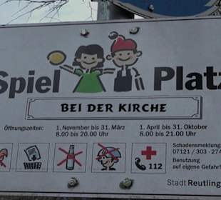 Spielplatz bei der Kirche Oferdingen