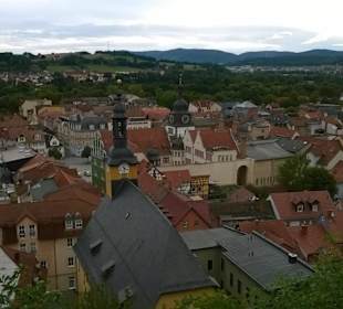 Ausblick auf Rudolstadt