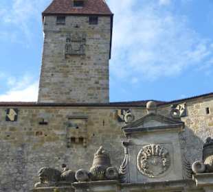 Bei der Besichtigung der Veste Coburg