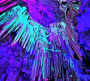 Ein Engel wird projeziert