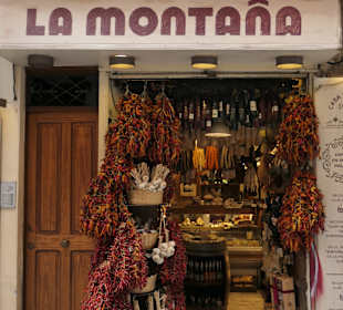 Spezialitäten bei La Montaña, Carrer de Jaume II.