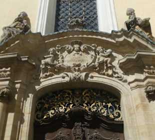 Die Schulkirche in Amberg