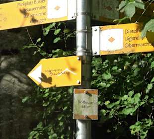 Bussen Schöpfungsweg Offingen