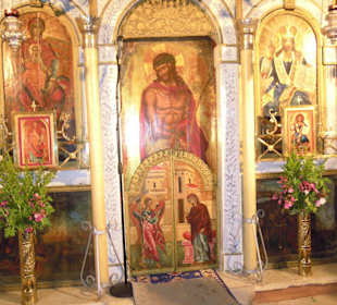 Im Kloster auf Korfu