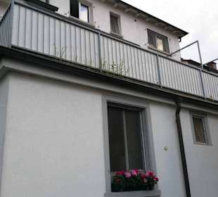 Haus von hinten