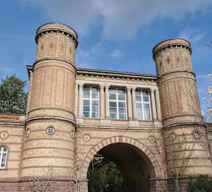 Bei einem Stadtrundgang durch Karlsruhe