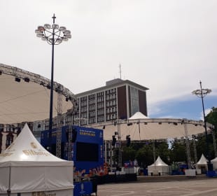 Friedensplatz zur EM