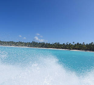 Vorbei an Traumstränden Richtung Saone