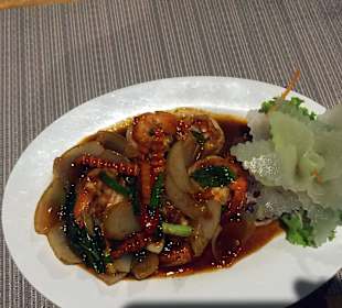 Köstliches Essen im Blue Mist