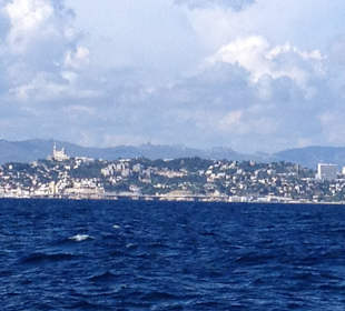 Blick auf Marseille