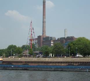 Industriekulisse an der Mühlenweide