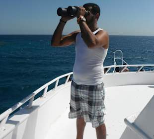 Yasser bei der Delfintour 19.05.12