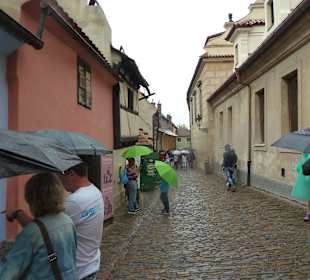 "Goldenes Gässchen" / Prager Burg