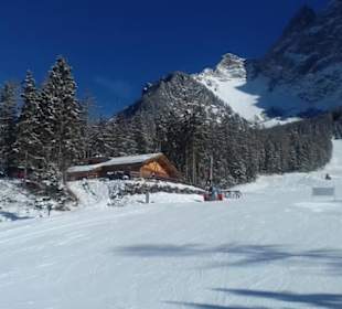 Gamsalm im Skigebiet Ehrwalder Wettersteinbahnen