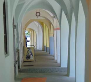 Laubengänge in České Budějovice 