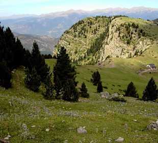 Auf dem Weg zum Pas dels Gosolans (2451 m)