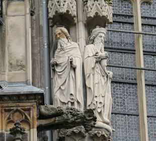 Blick zum Dom von Aachen