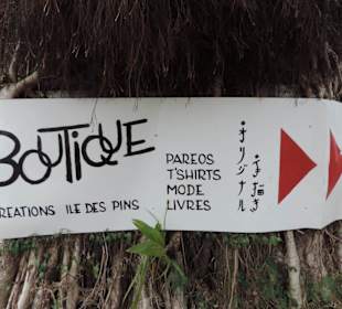 Einziges Geschäft am Tenderhafen