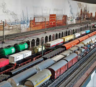 In der Modellbahn-Abteilung des Museums