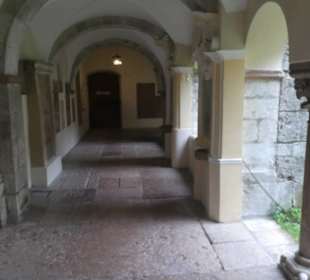 Kreuzgang der Stiftskirche am Schloss