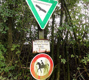 Naturschutzgebiet im Terrainkurweg