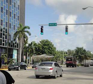 Miami Beach-jedna z ulic.