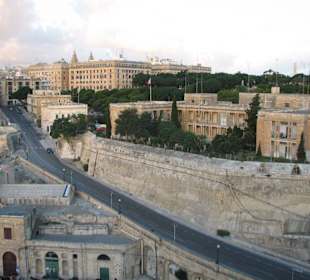 Blick auf La Valetta