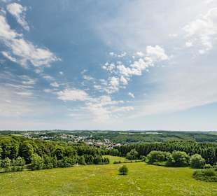 Aussicht aus dem 360° Drehrestaurant
