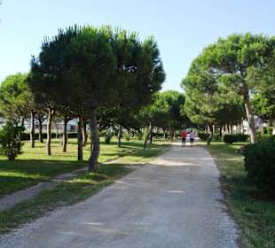 Der nördliche Teil der Strandpromenade