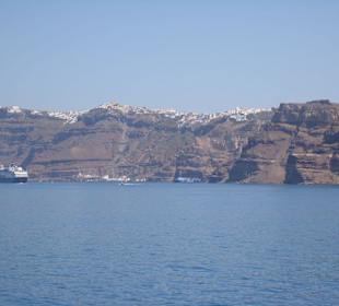 Ausflug von Kreta nach Santorini