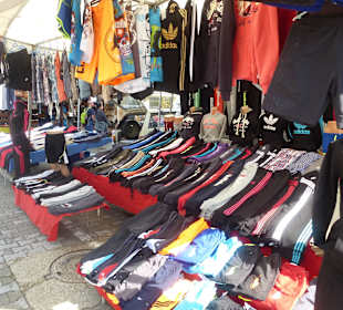 Stände auf dem Basar