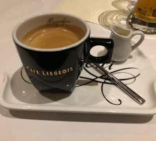 Nach dem Dessert L´Auberge de Moresnet